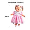 BONECA COLLEZIONE ANGELINA FALA 62 FRASES (MILK)